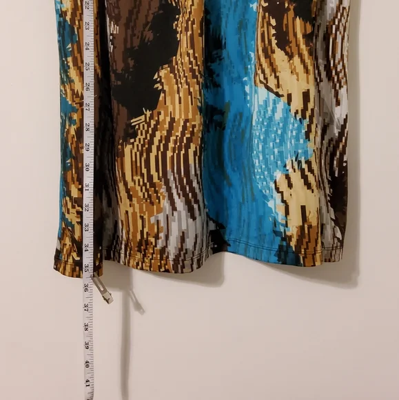 ND New Directions Petite Multi Colored Sleeveless  Dress Size PXL - Picture 4 of 8